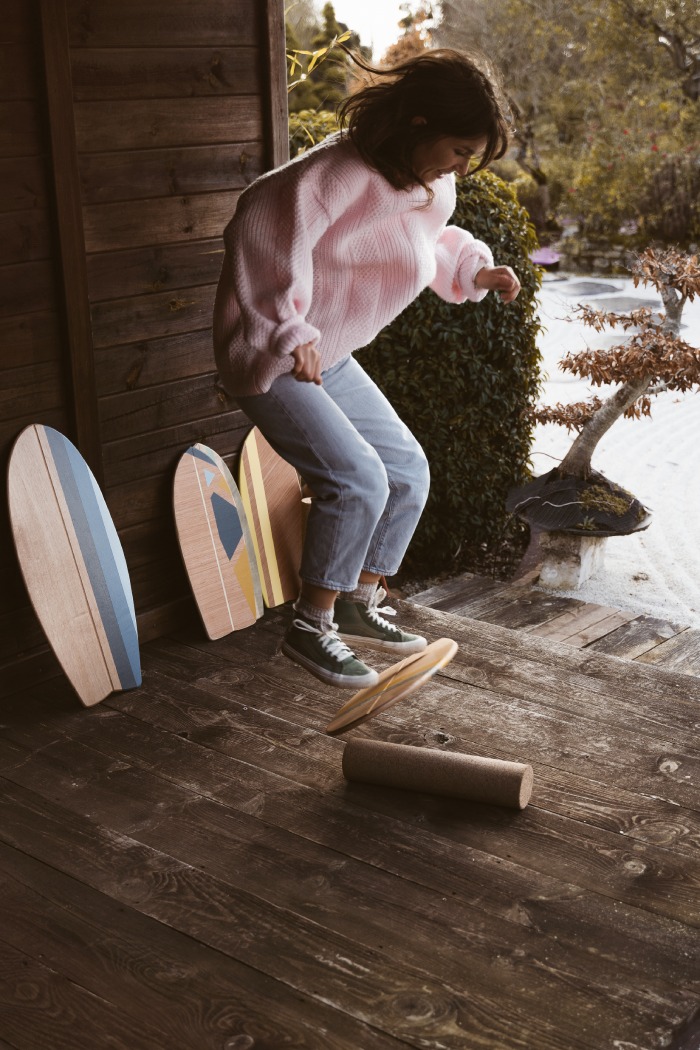 Saut trick balance board